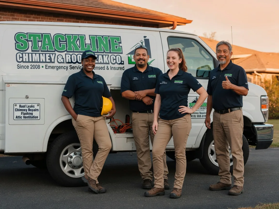 Chimney flashing repair company in Catawba, VA